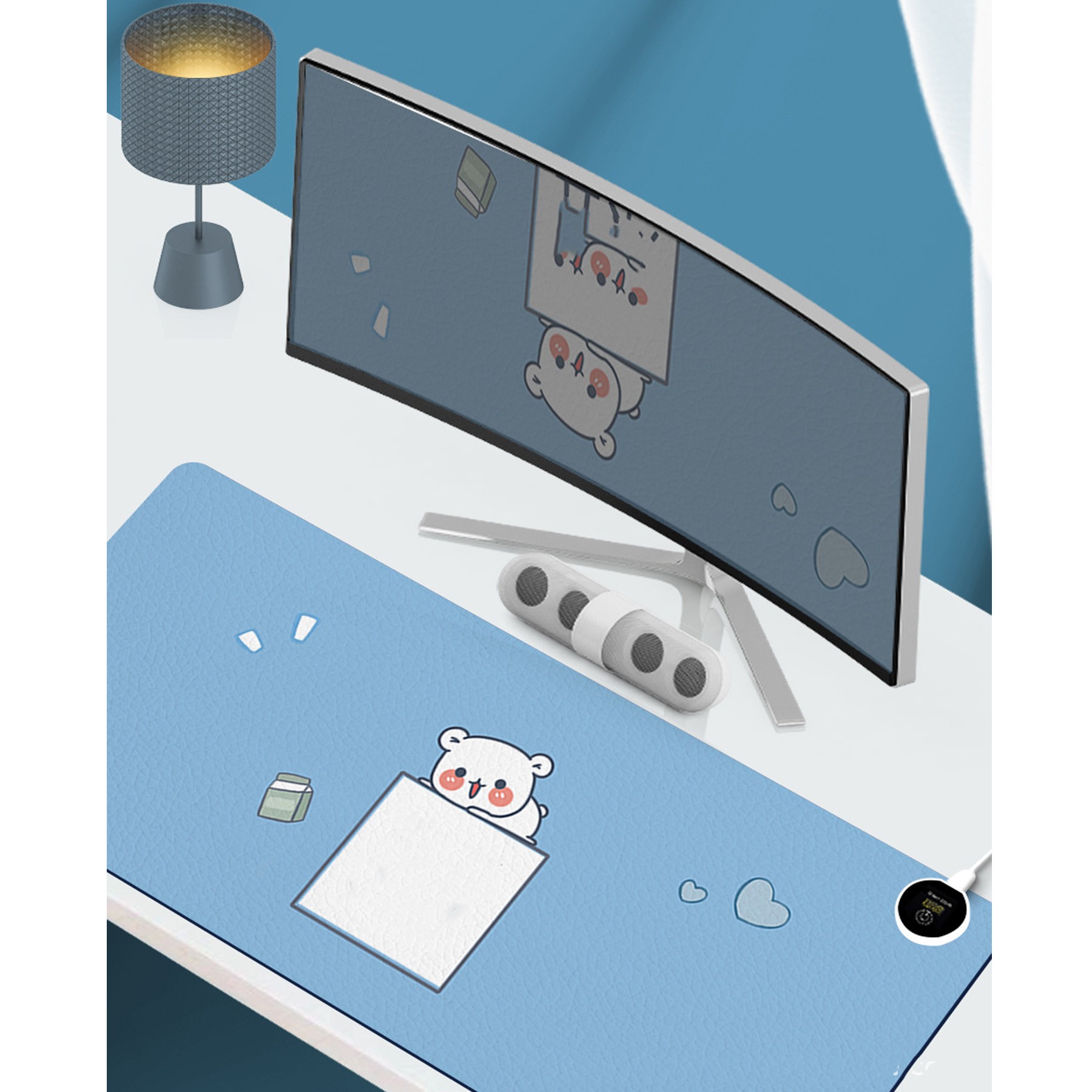 Heated Mouse Pad Hand Warmer 3