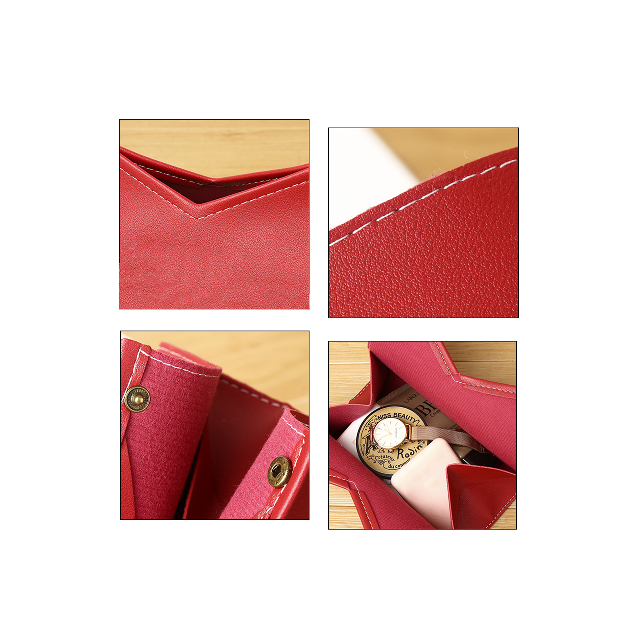 Home Simple Leather Paper Towel Box 4