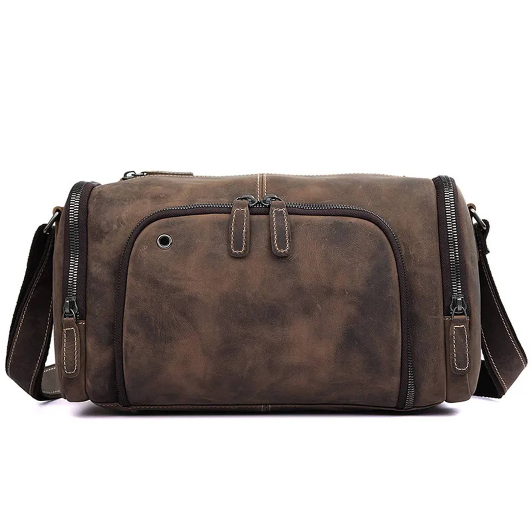 Leather Wearable Duffle bag 3