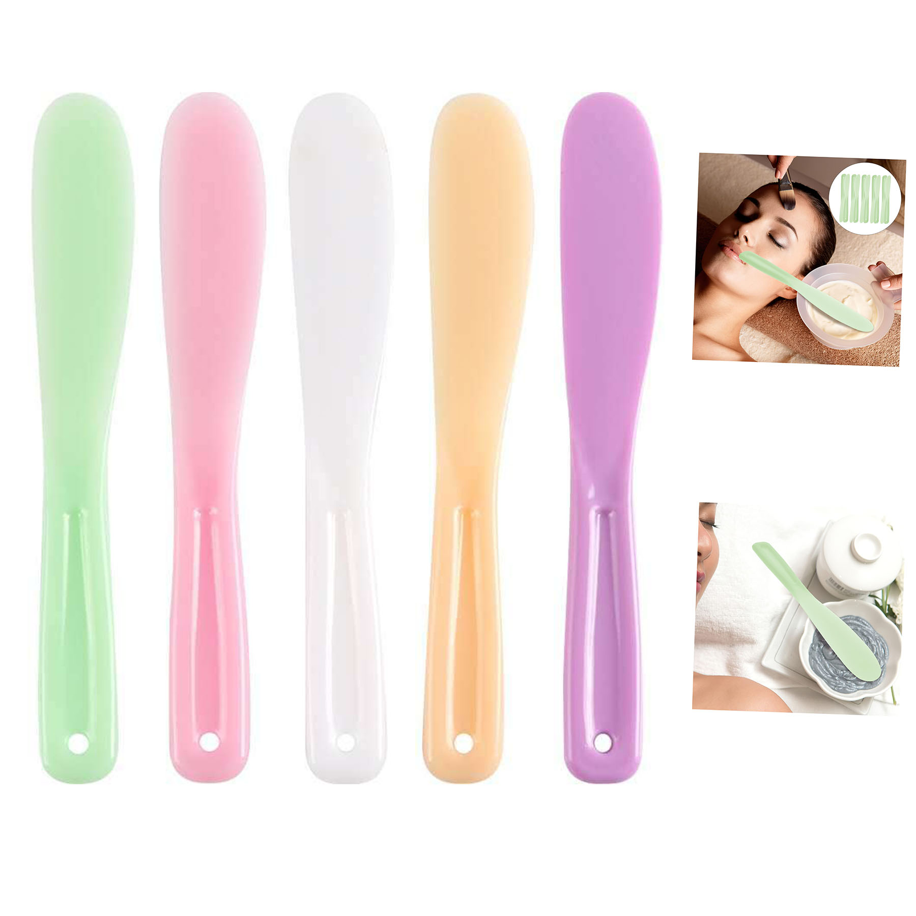 Facial Cream Spatula Mini Blender 2