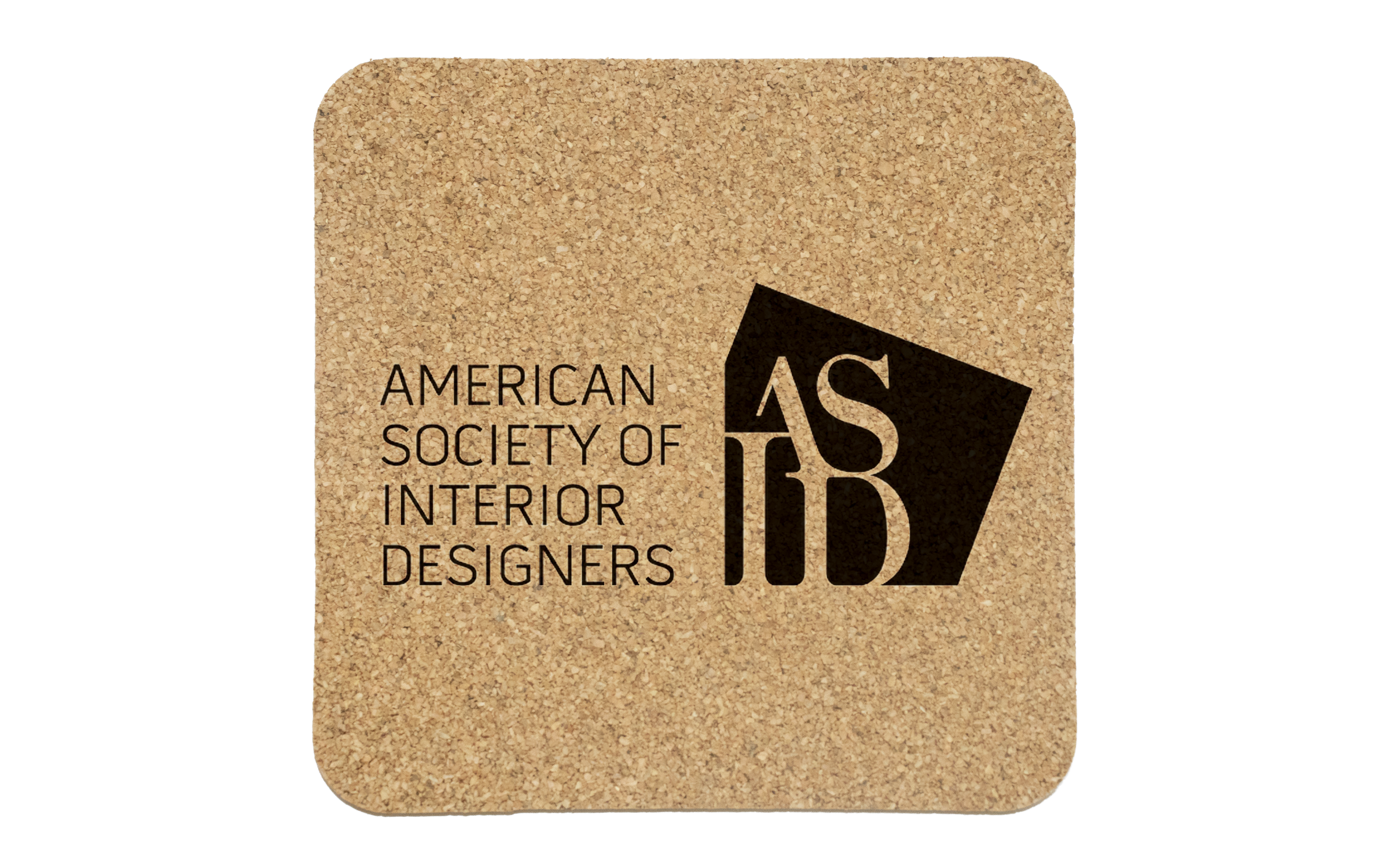Square Cork Coaster 4SQ 4