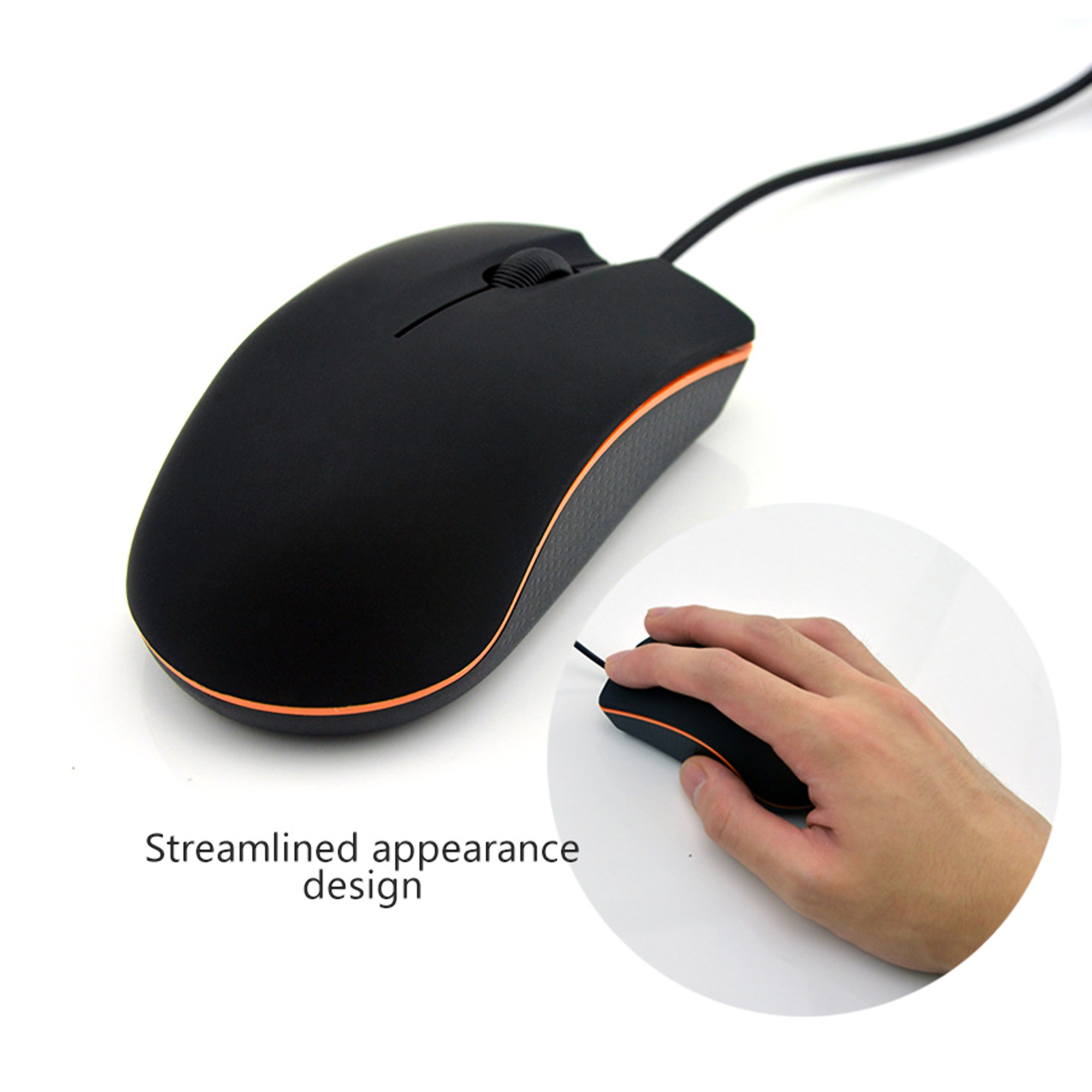 USB Wired Computer Mouse 4