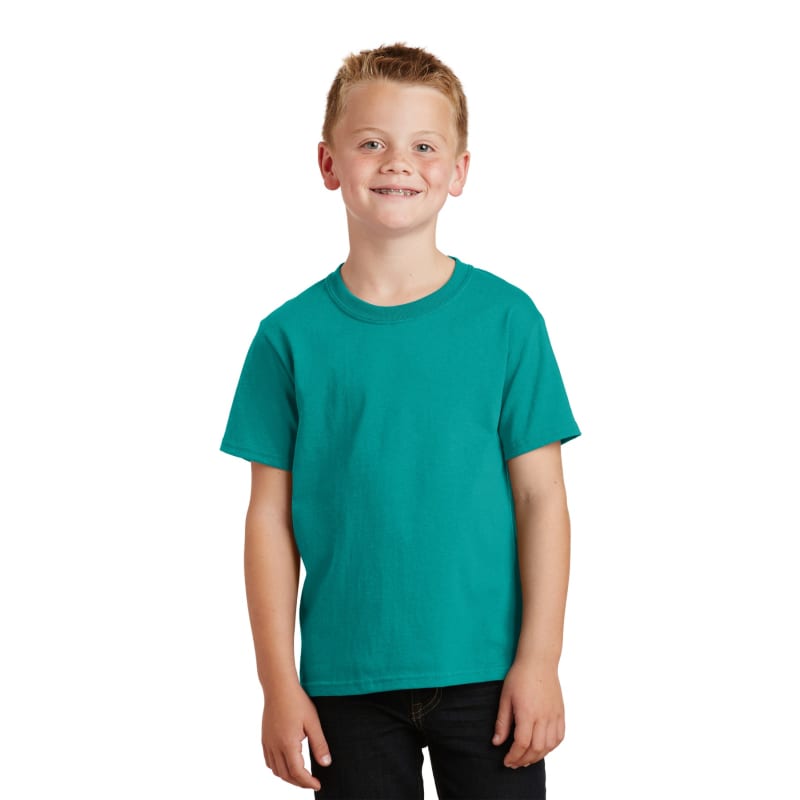 Port & Company - Youth Core Cotton Tee. 56