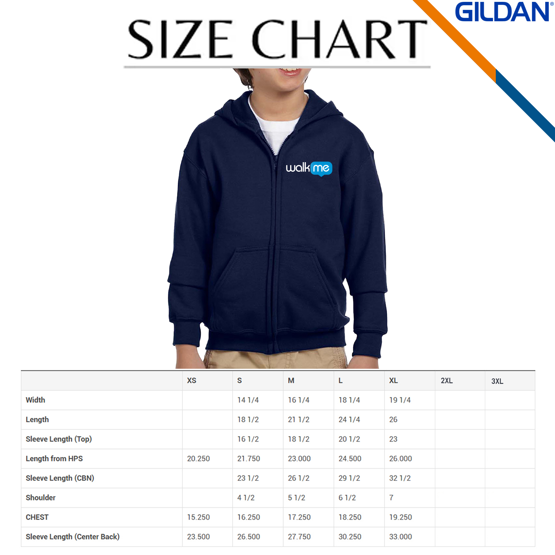 Gildan® Heavy Blend Youth Full Zipper Sweatshirts, custom hoodie or sweatshirt with logo imprint 9