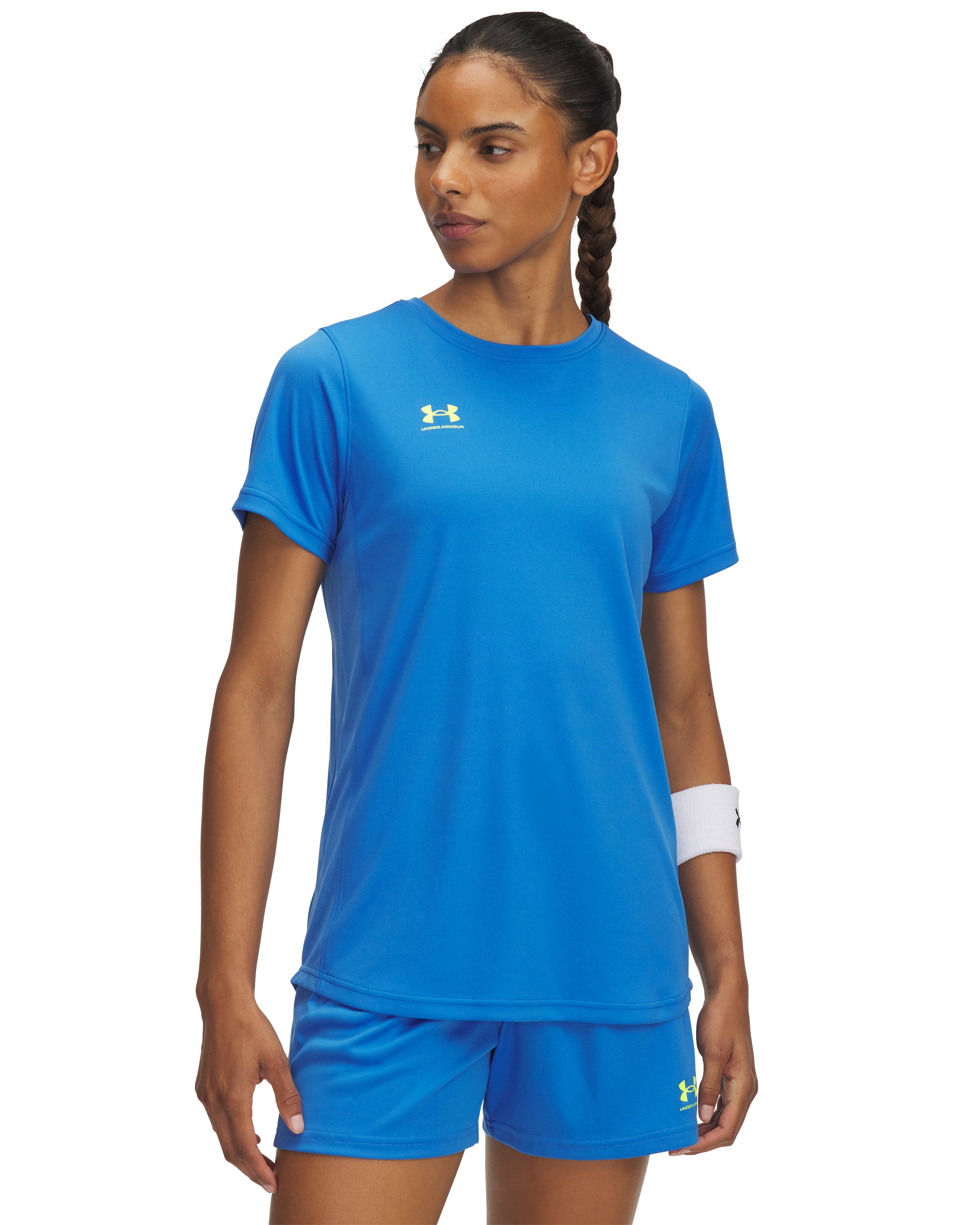 UA Challenger Women's Training Short Sleeve 8