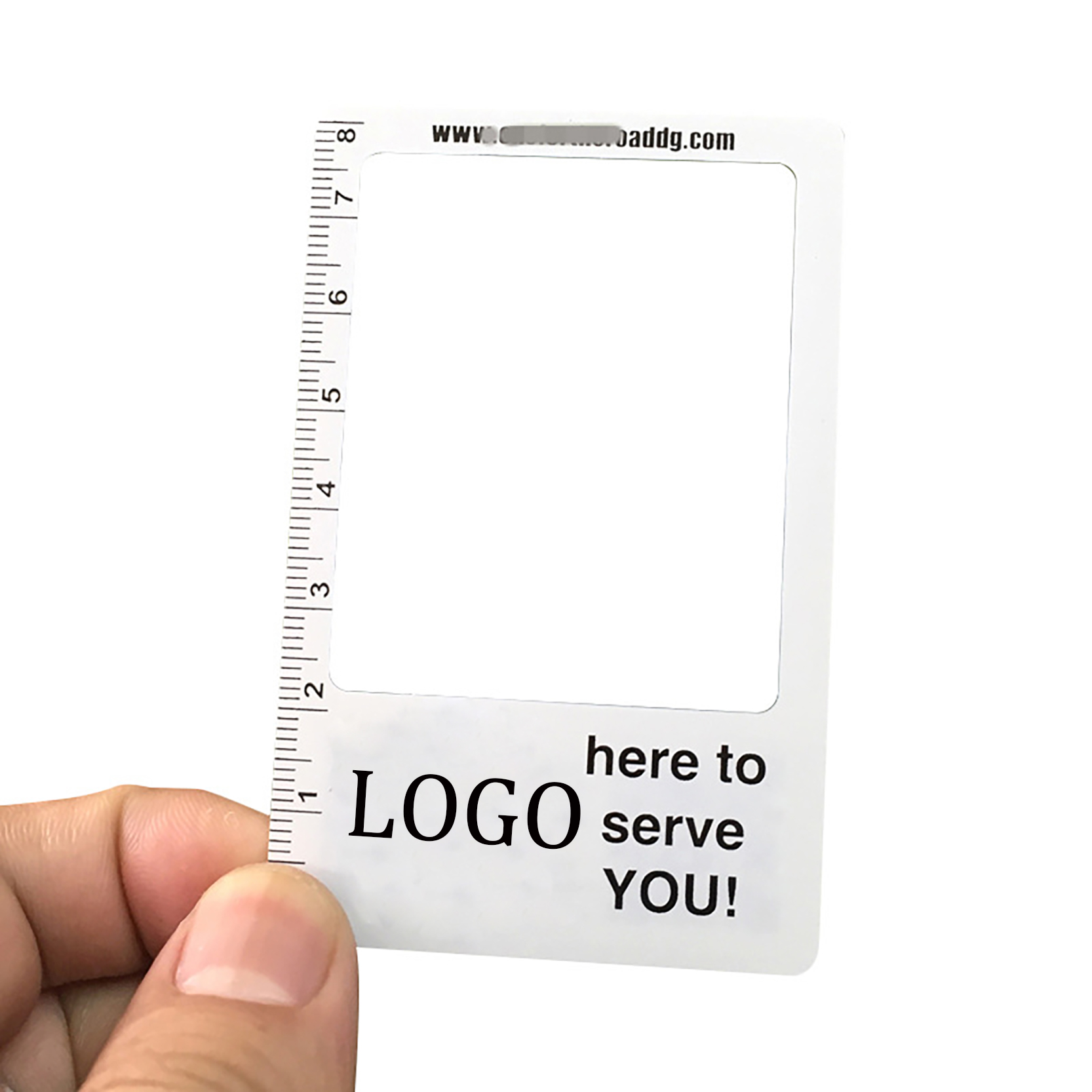 Credit Card Bookmark magnifier 3