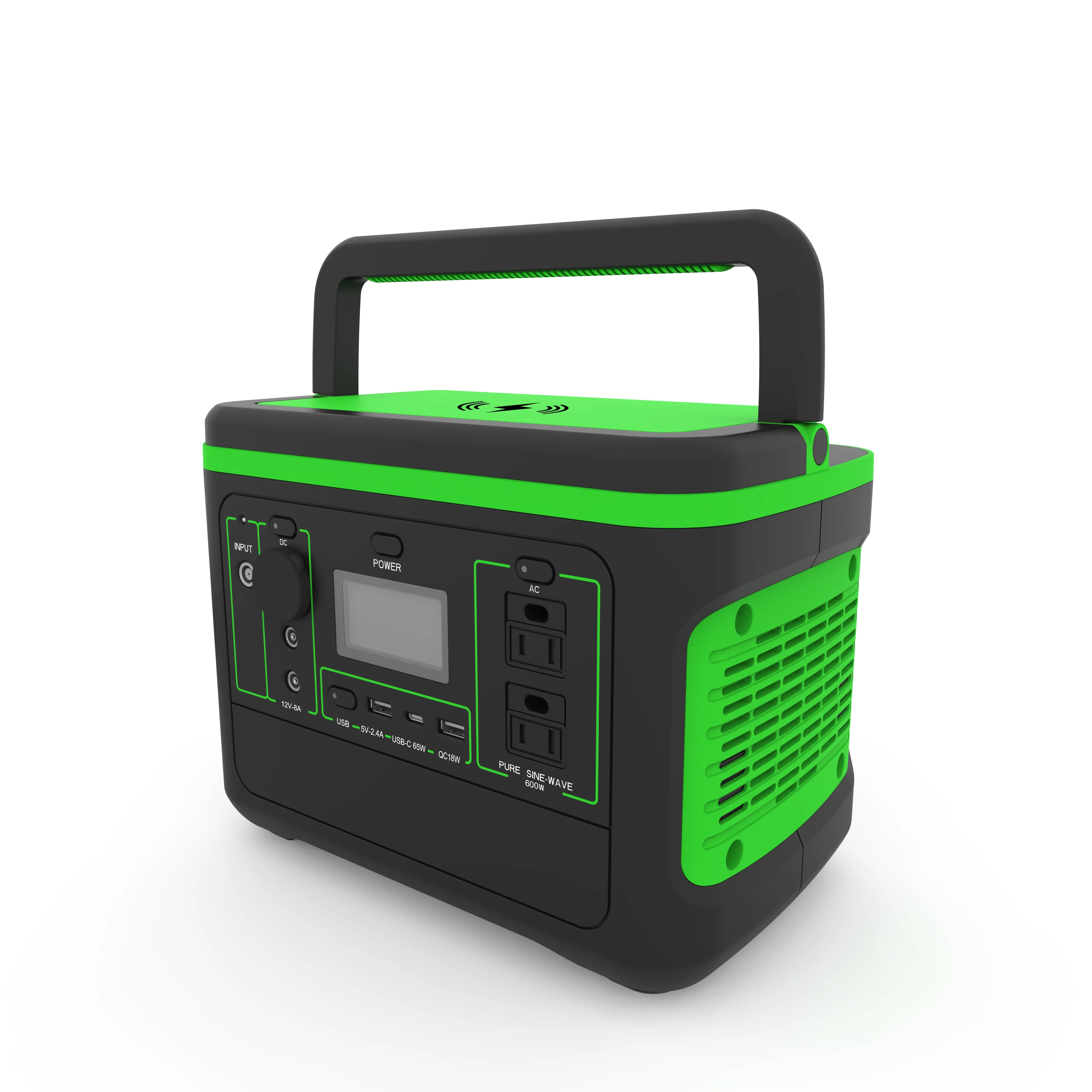 600W Rechargeable Backup Battery Power Station 5