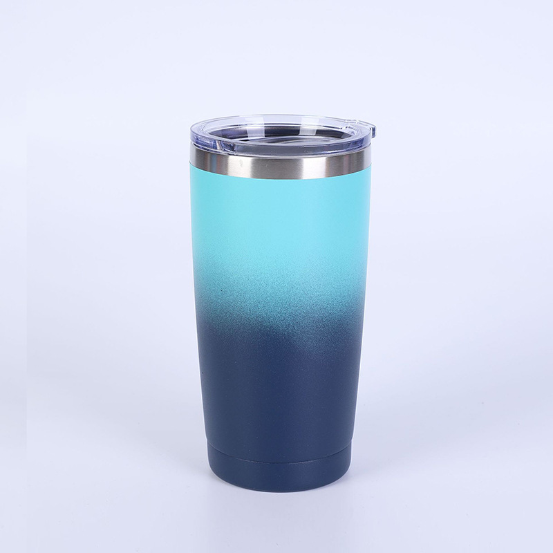 20oz Stainless Steel Car Tumbler Insulated Travel Mug 16