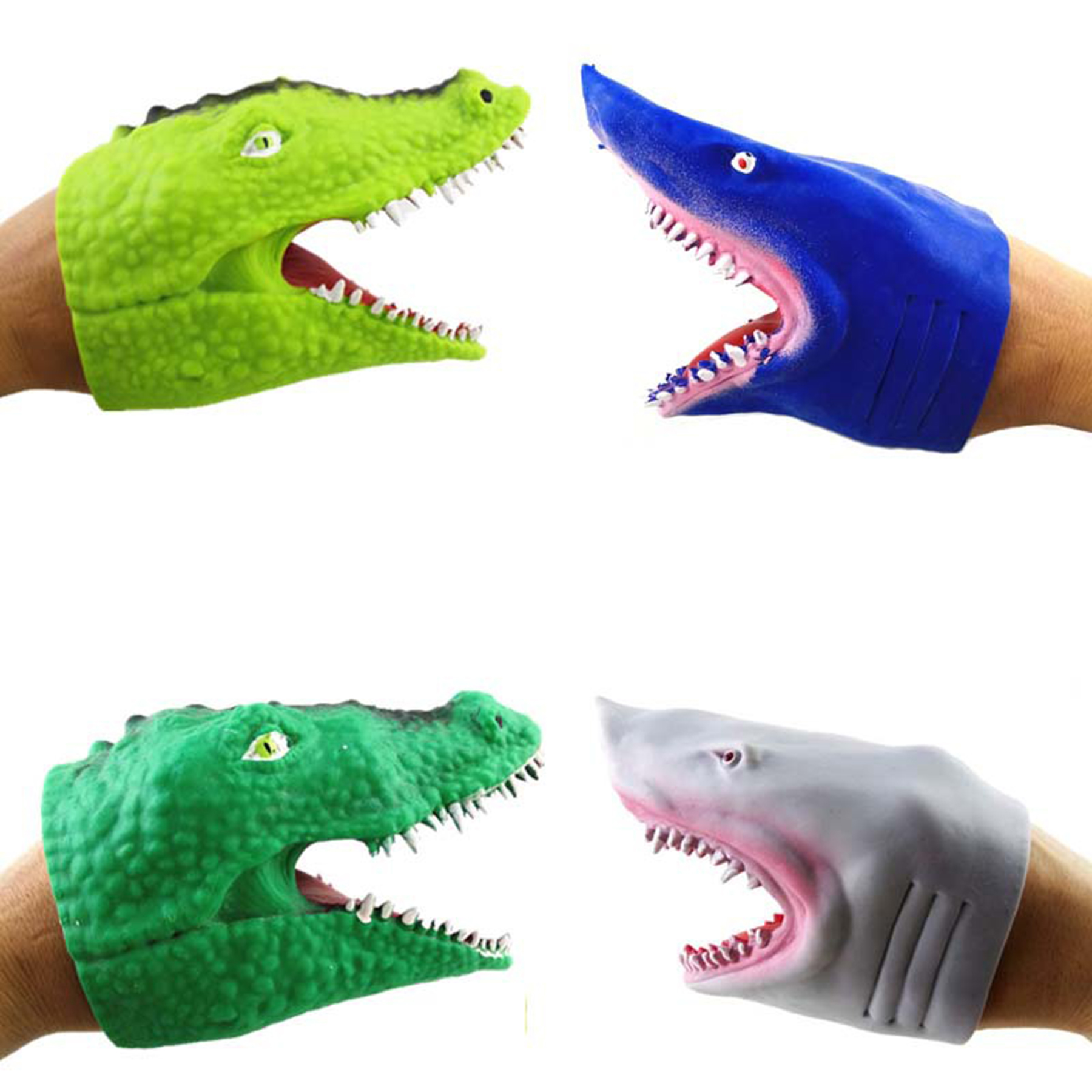 Cute Shark Design Hand Puppet 4