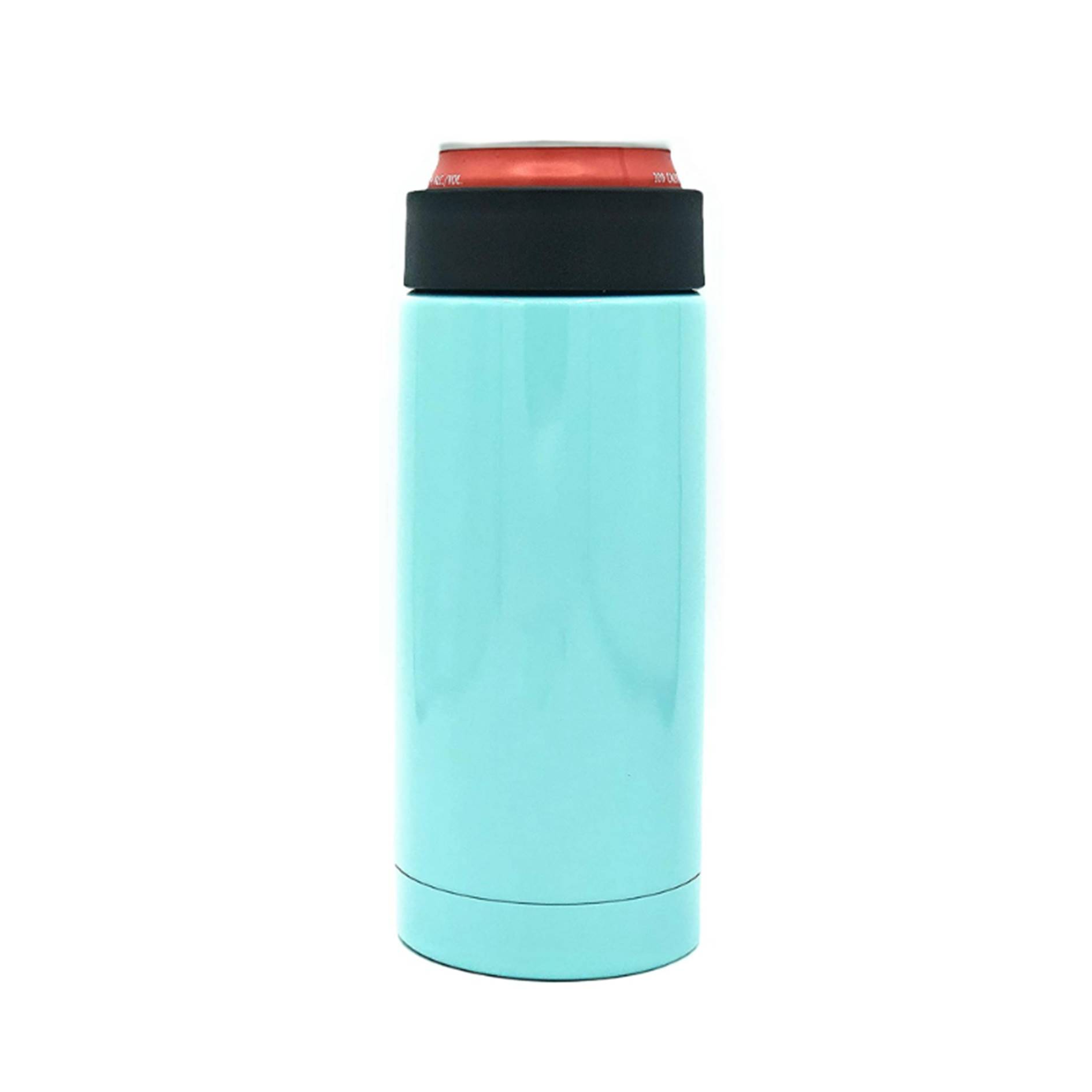 Stainless Steel Slim 12 oz Can Cooler 2