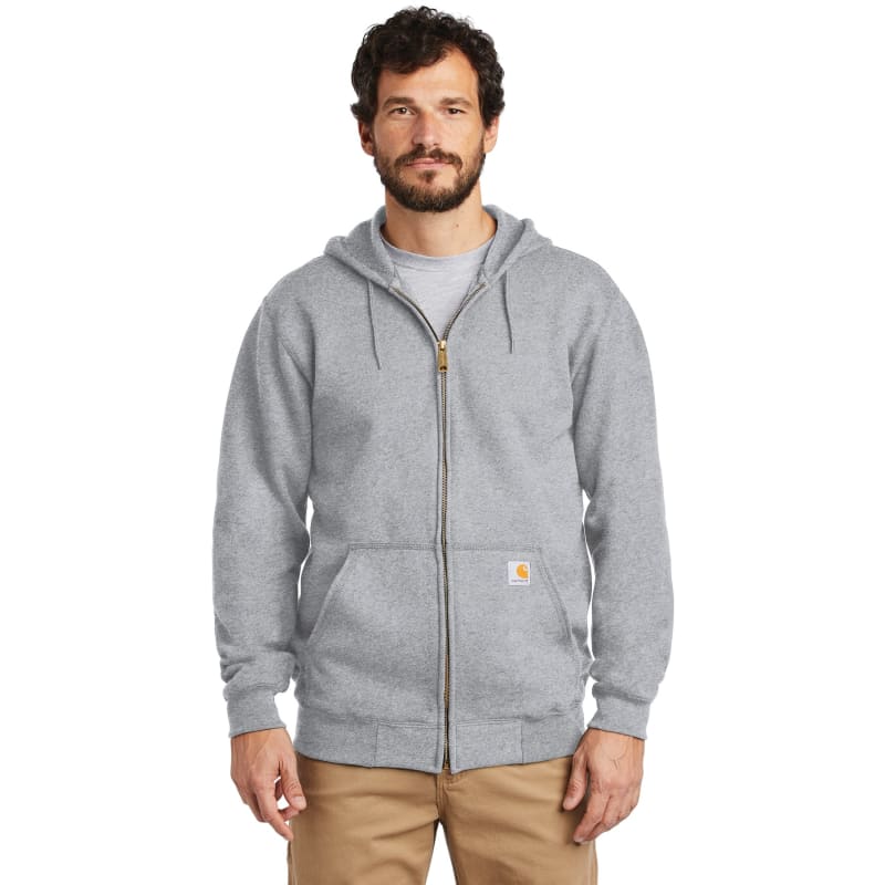 Carhartt Midweight Hooded Zip-Front Sweatshirt., custom hoodie or sweatshirt with logo imprint 44
