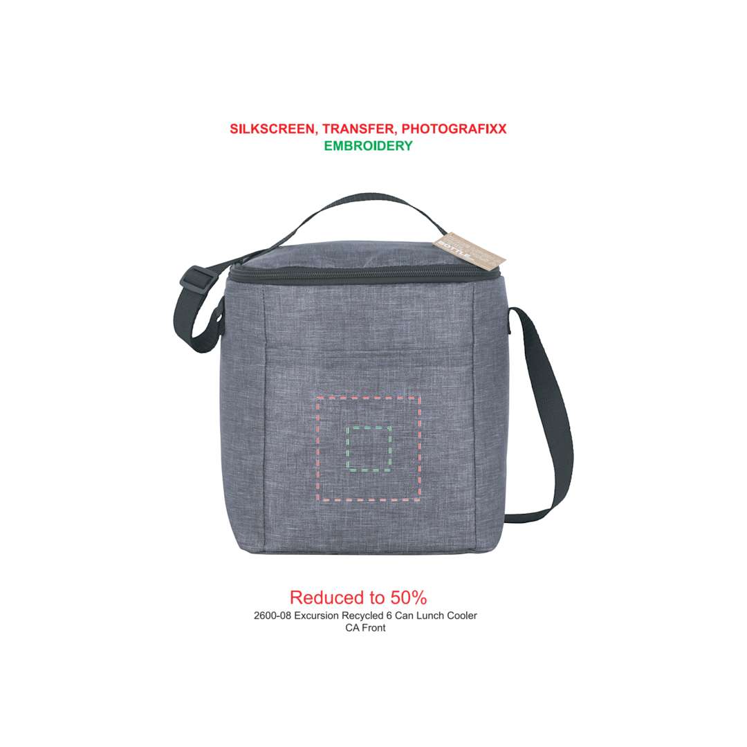 Excursion Recycled 6 Can Lunch Cooler 35
