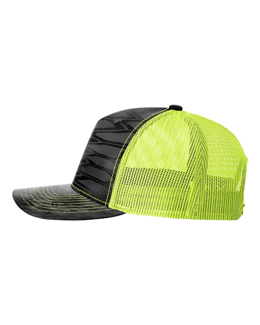 Printed Five-Panel Trucker Cap - 112PFP 37