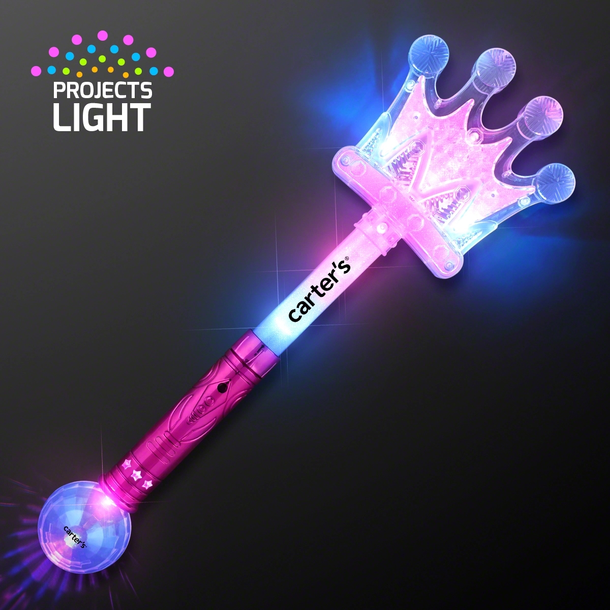 17.2" Light Up Toy Crown Wand 1