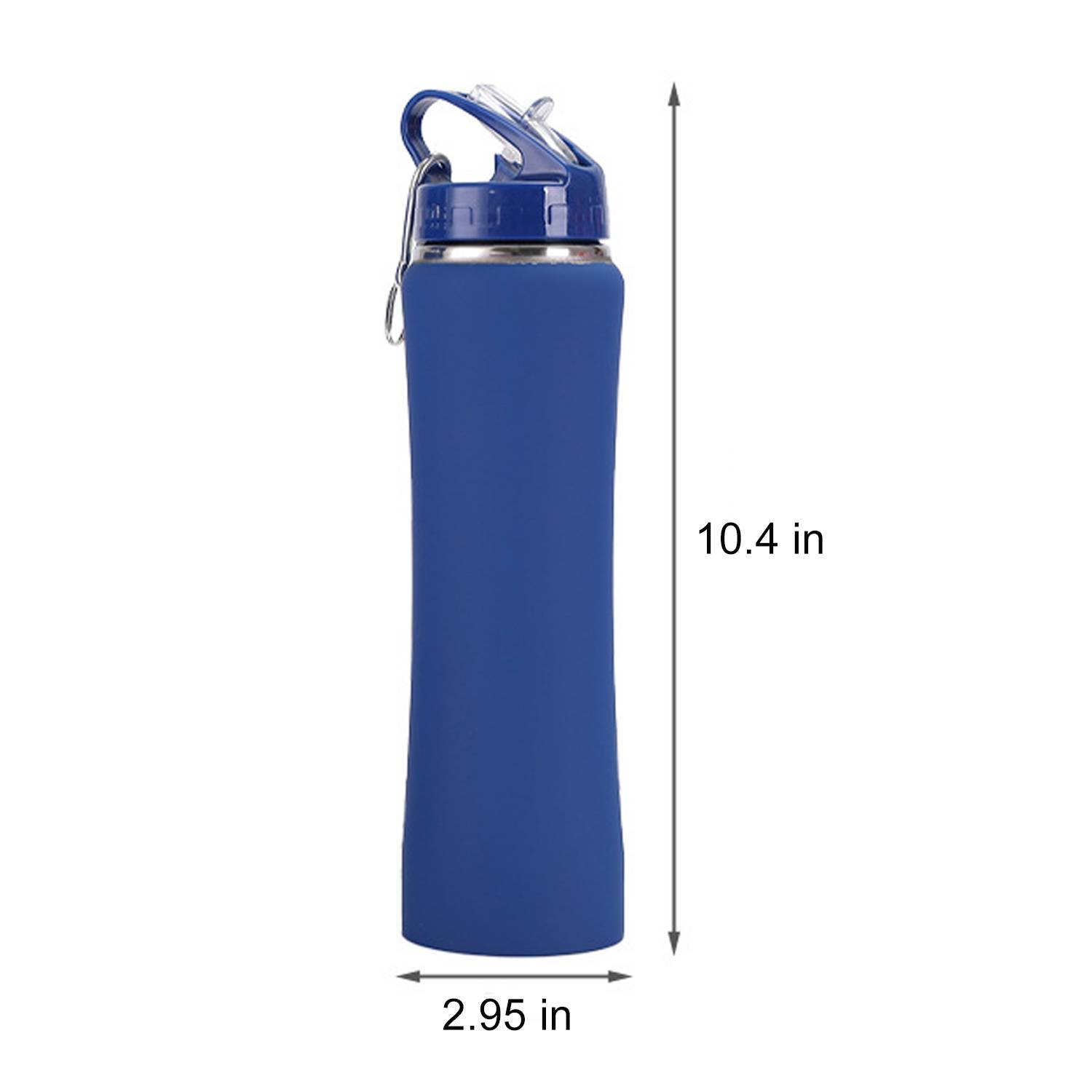 21oz Stainless Steel Vacuum Insulated Travel Bottle, custom water bottle with logo imprint 7