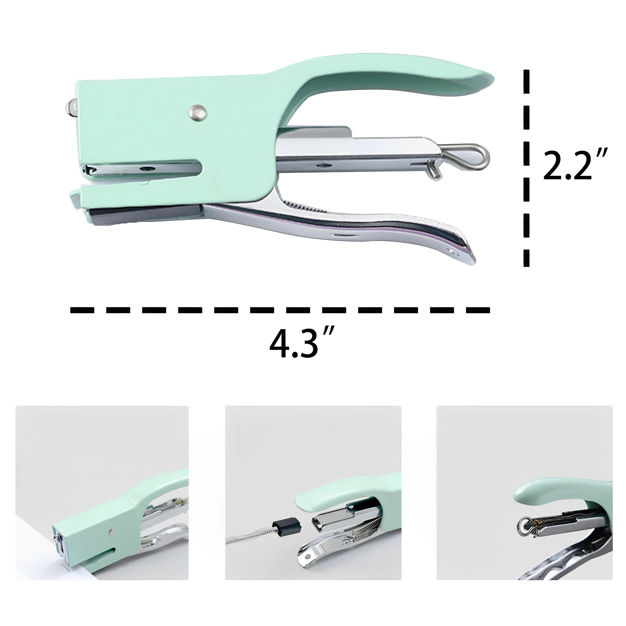 Handheld Metal Portable Stapler MOQ 30 3