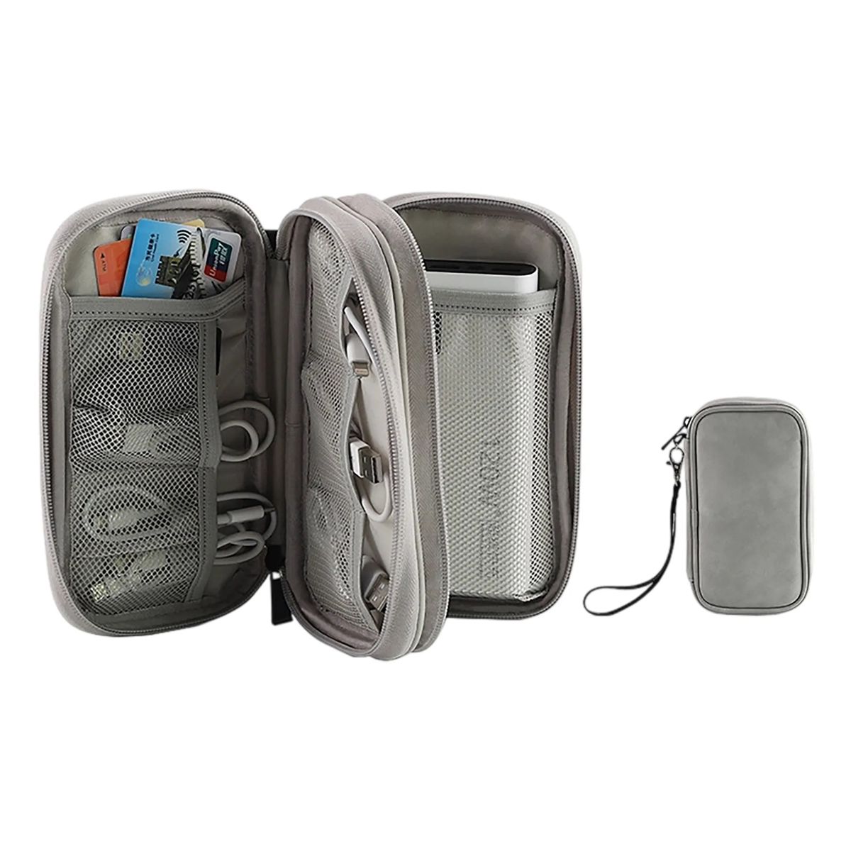 Portable Travel Organizer Pouch for Electronics 6