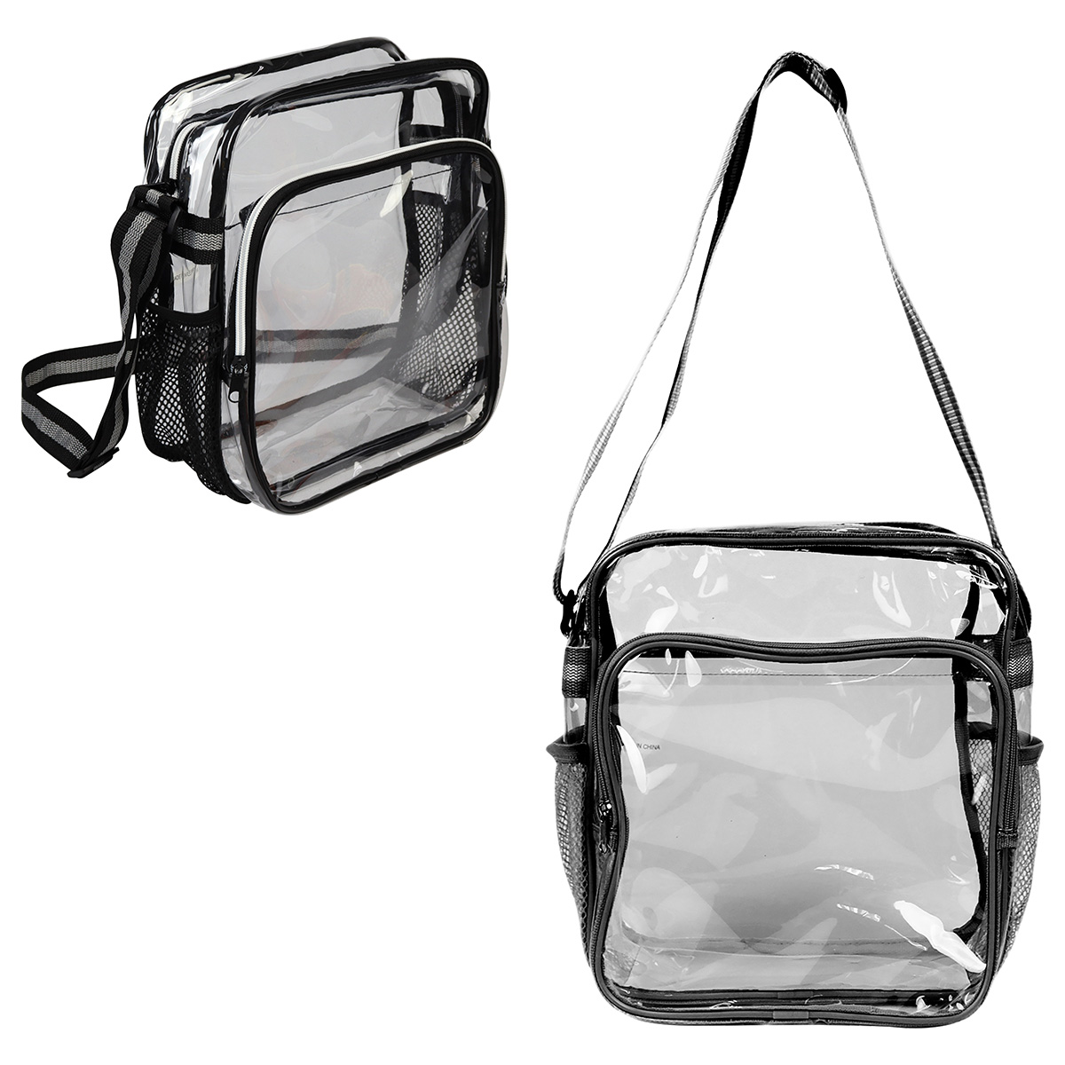 Diamond Clear TPU Messenger Bag 13