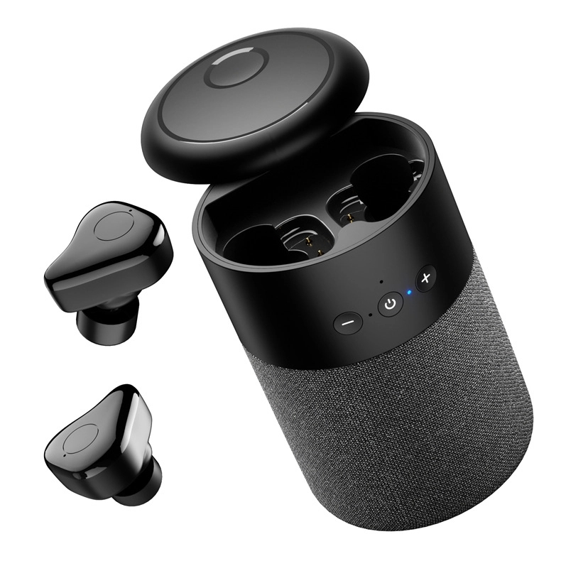New Arrival Unique Design Bluetooth Speaker With Earbuds 11