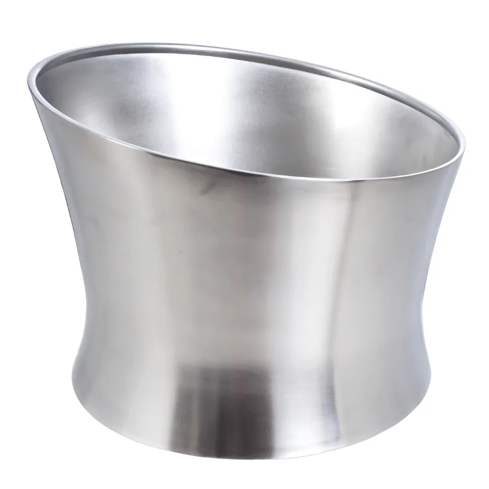 Insulated Double Wall Slant Ice Bucket 2