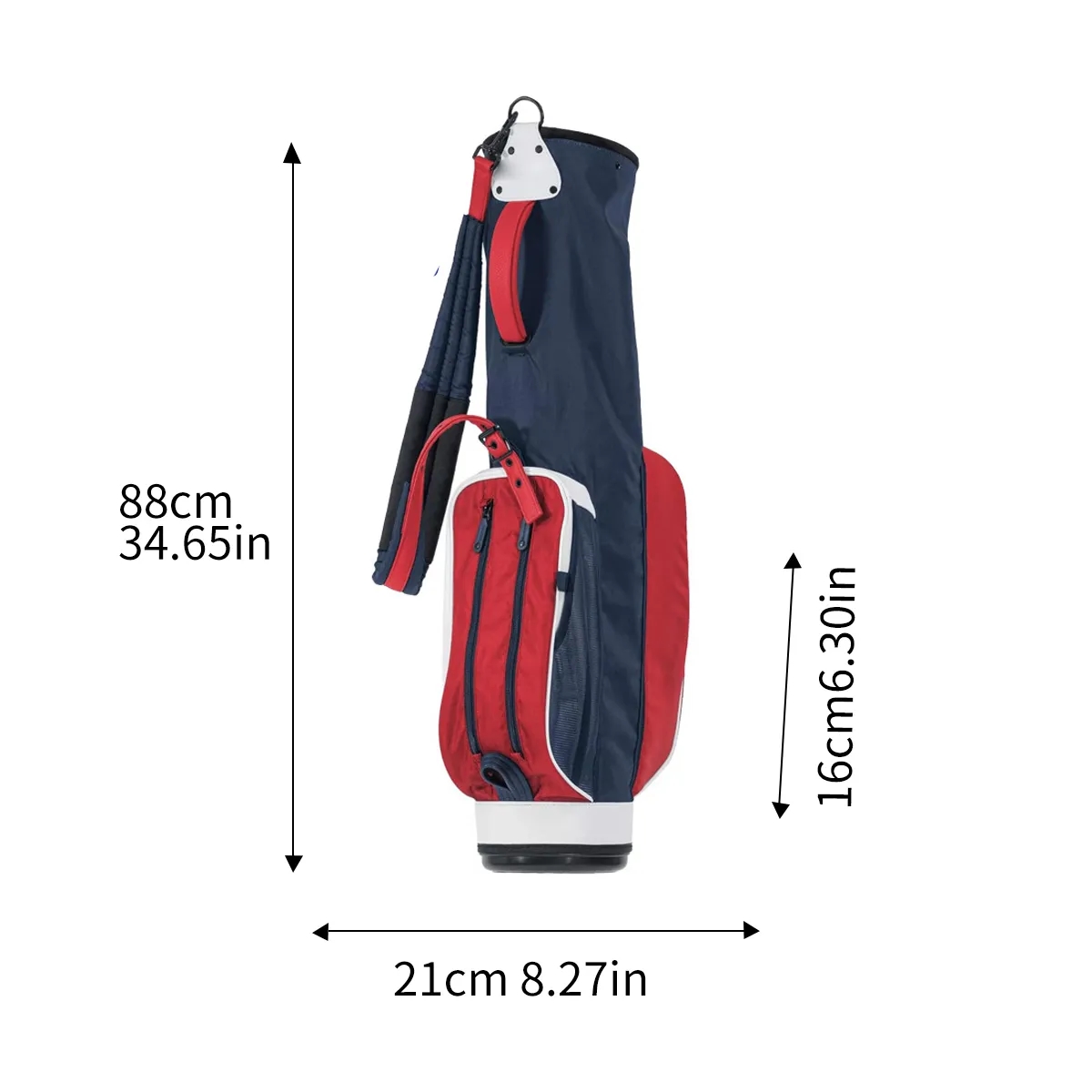 Lightweight Golf Sunday Bag With Shoulder Strap 3