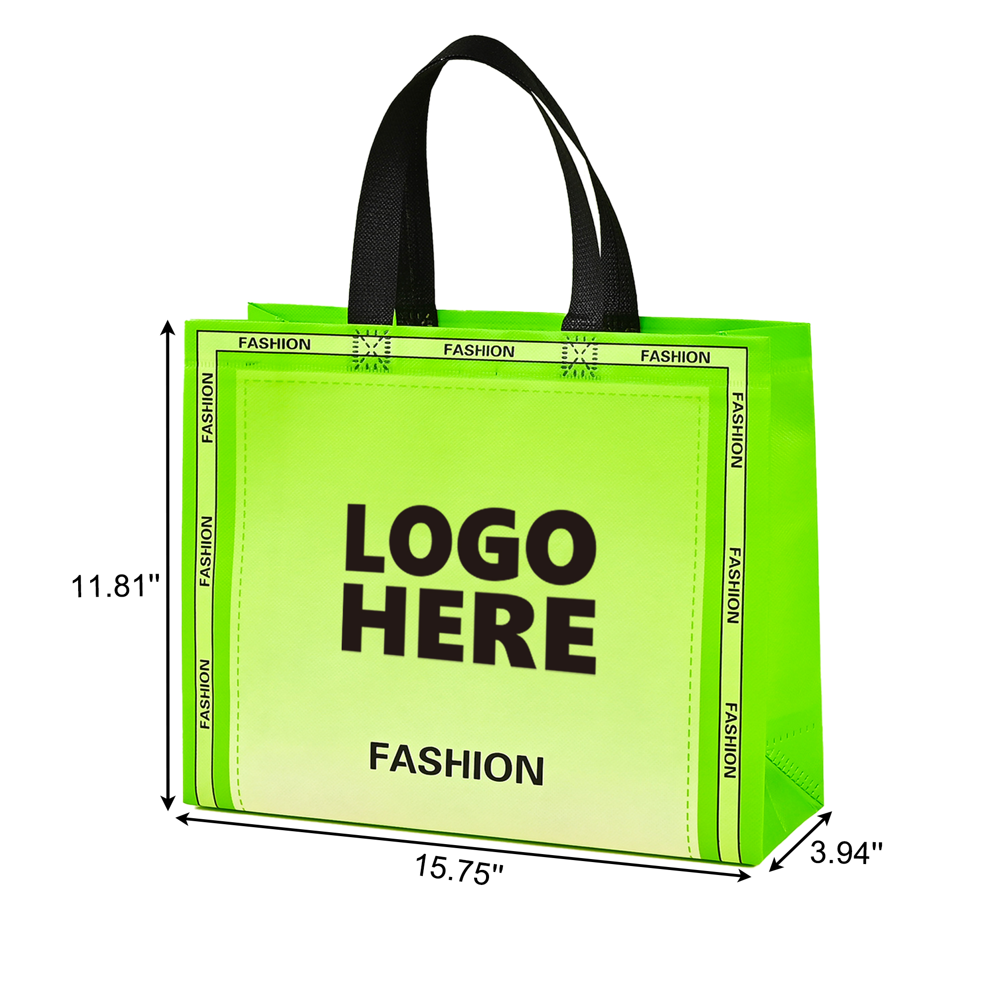 Gradient Color Gift Shopping Bag 2