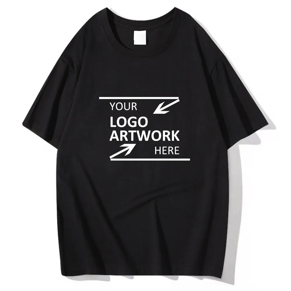 Custom 260gsm Heavyweight Cotton Tshirt Bulk Wholesale Blank Tee 3