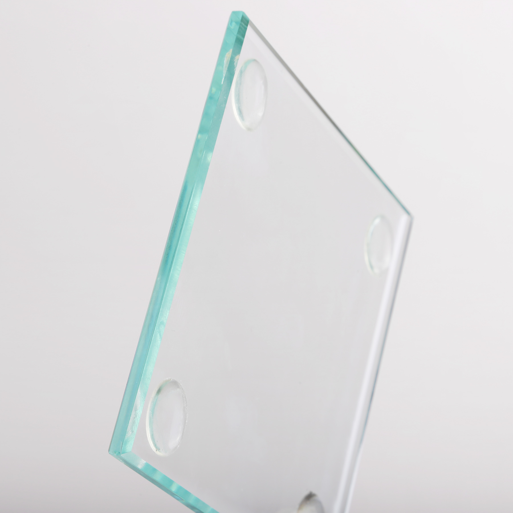 Square Glass Coasters: Single 3