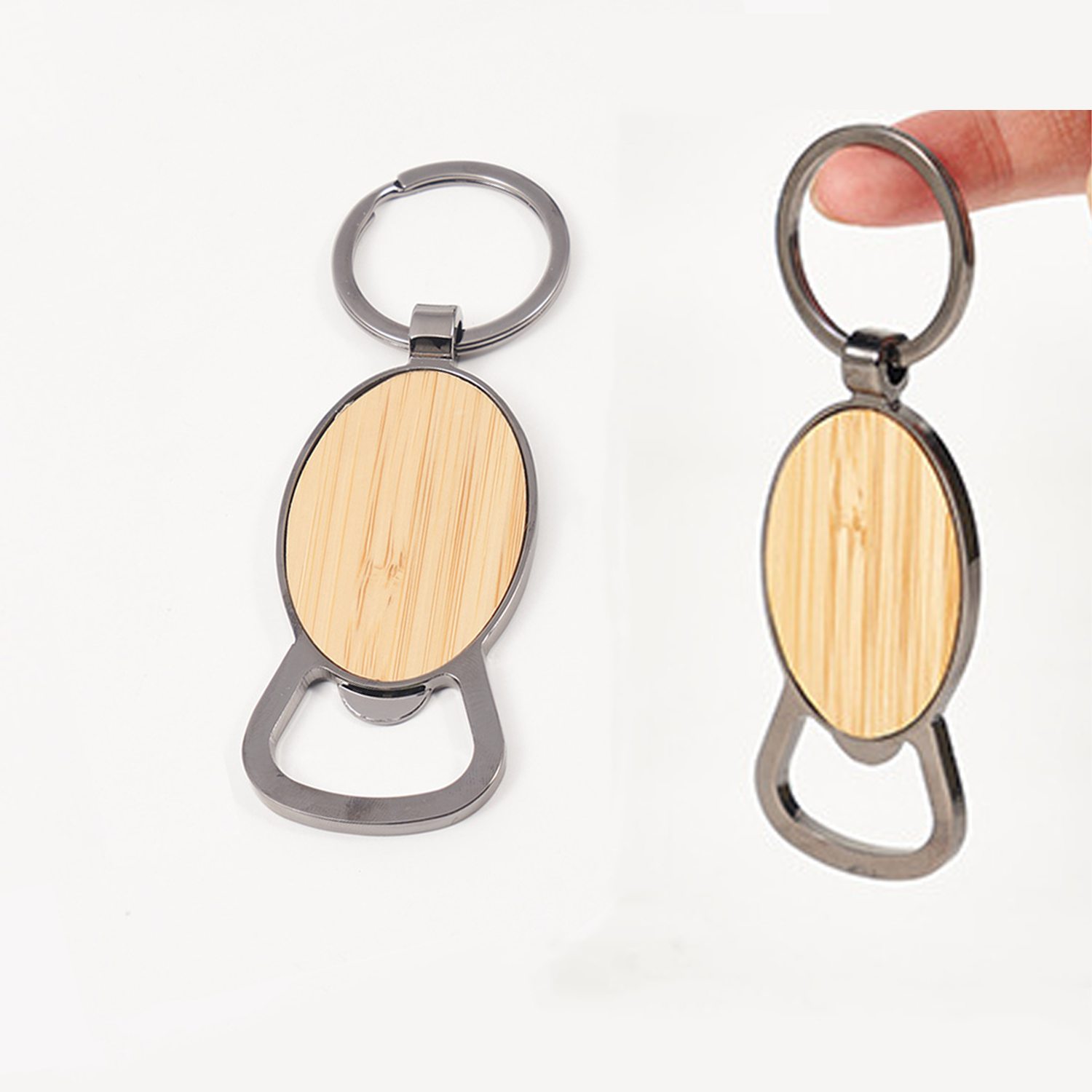 Wooden Bottle Opener Keychains 5