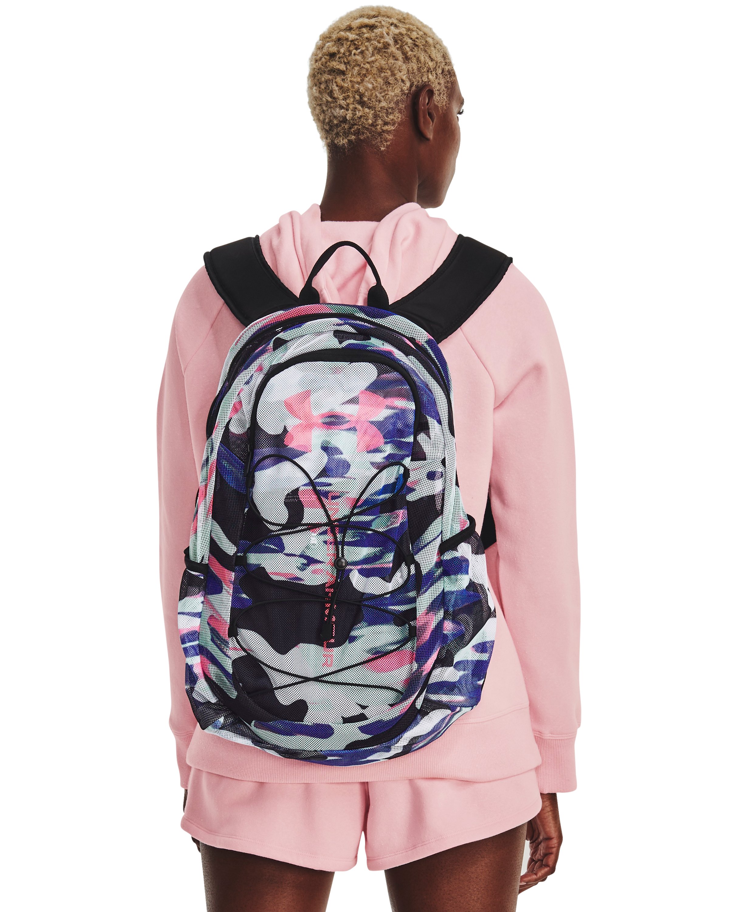 UA Hustle Mesh Backpack 7