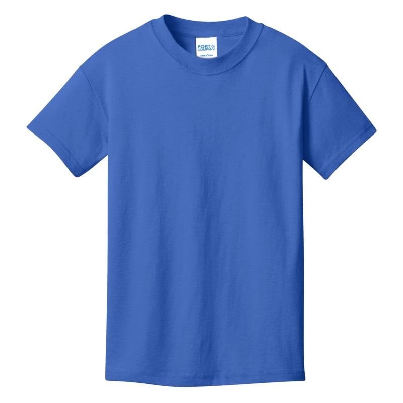 Port & Company - Youth Core Cotton Tee. 149