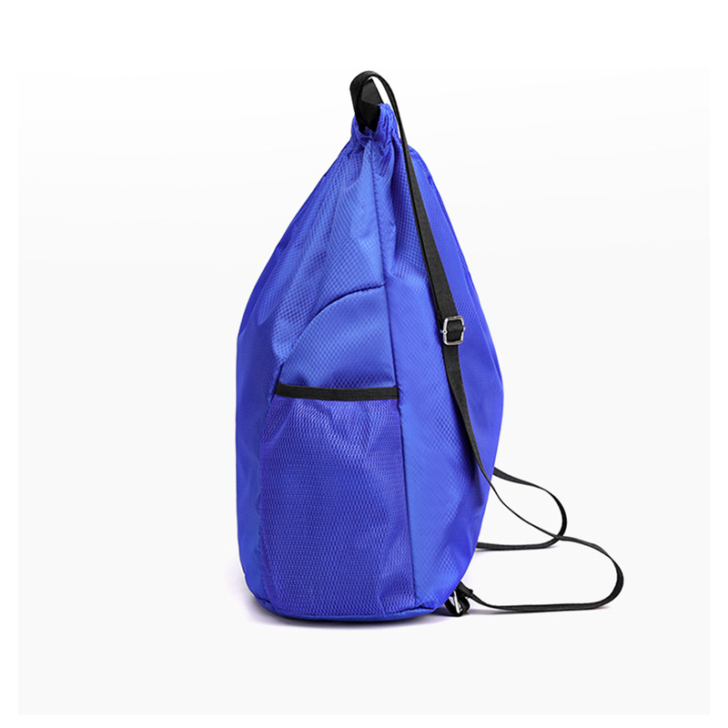 Oxford Sports Fitness Drawstring Backpack w/ Side Pockets 5