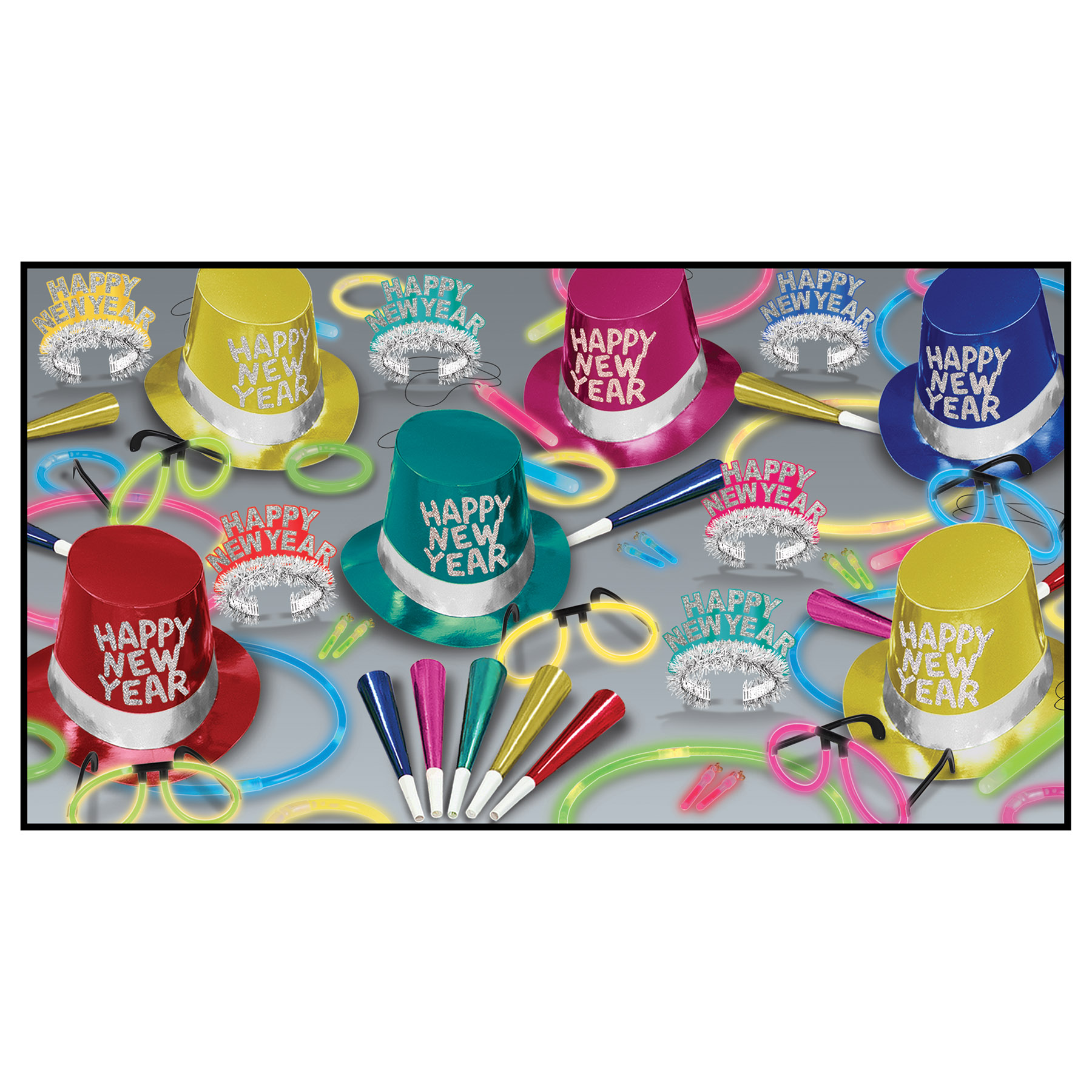 Multi-Color Glow Asst for 50