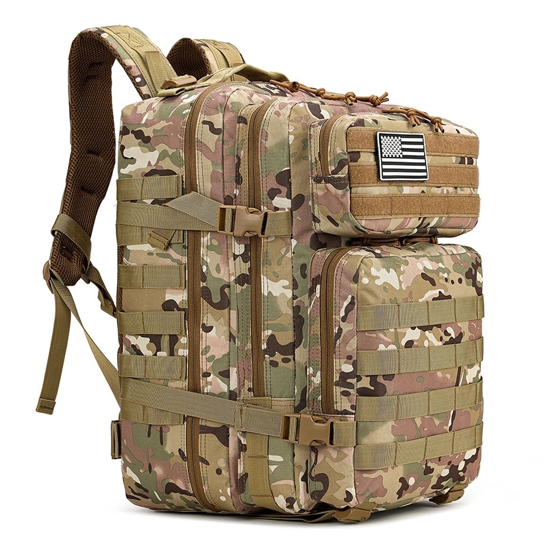 45L Camping Camouflage Backpack Large Capacity 13