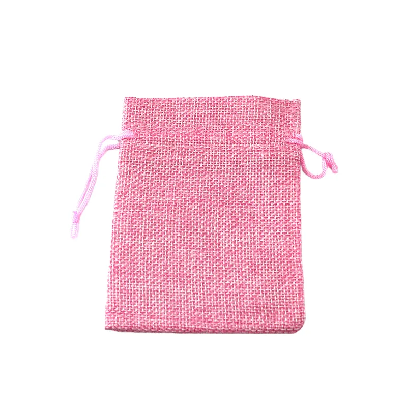 Nylon Linen Jewelry Pouch Promotional 18