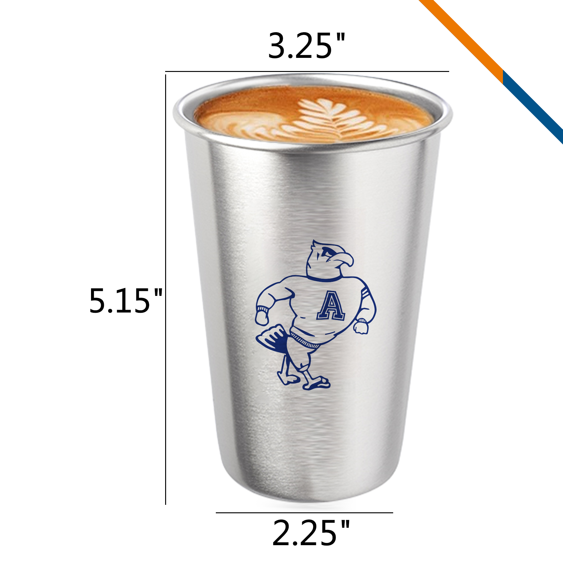 Relic Stainless Steel Mixing Glasses - 16 OZ. 5