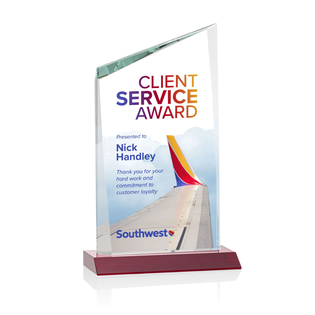 Scarsdale VividPrint™ Award - Red 4