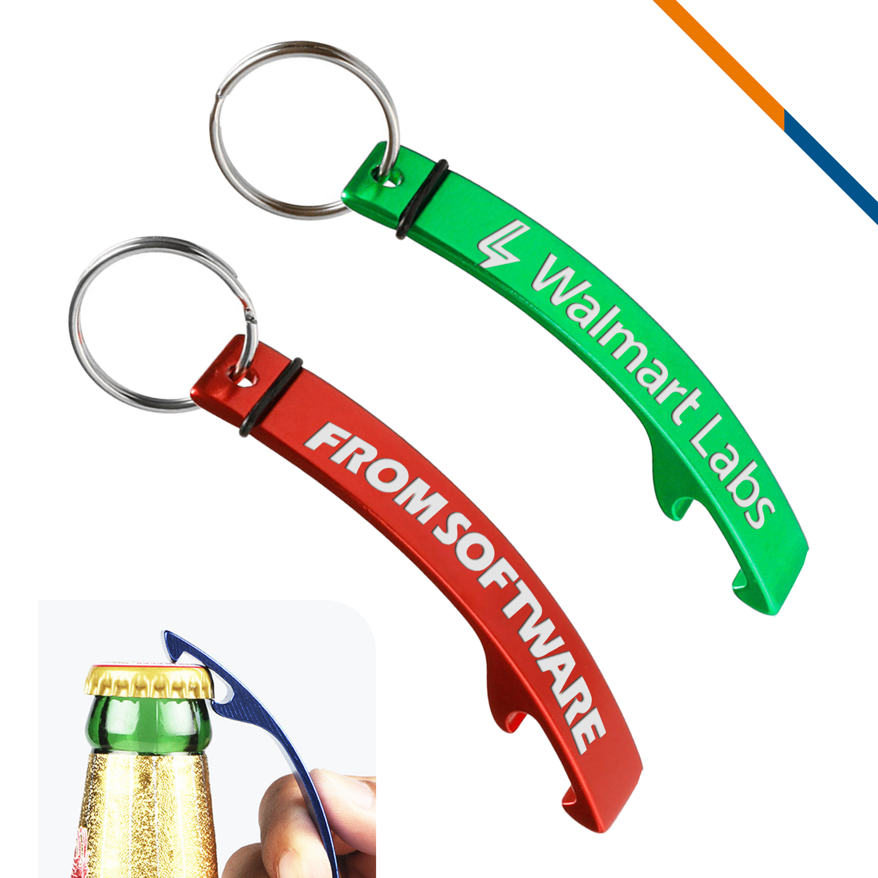 Spanning Bottle Opener Keychain 6