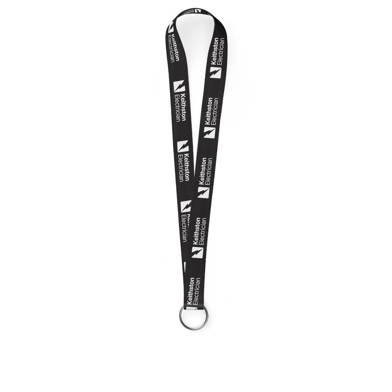 1" One Color Lanyard, Single Attachment, IMPORT Air Rush