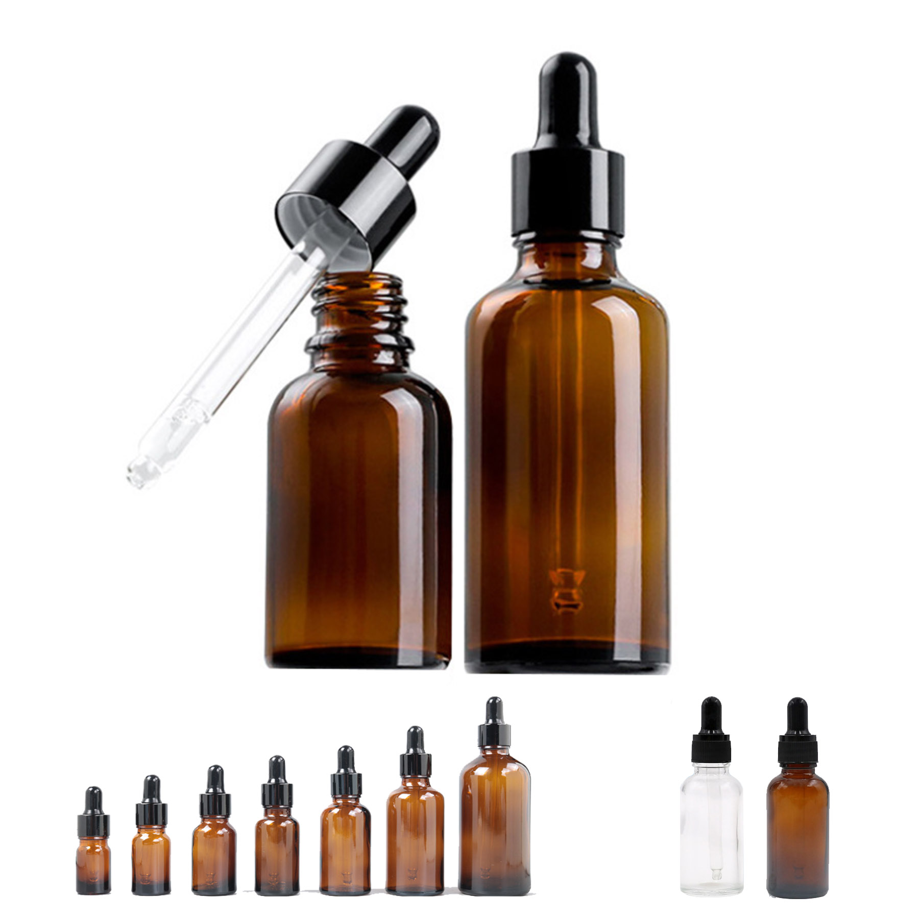 50 ml Glass Dropper Bottles 1