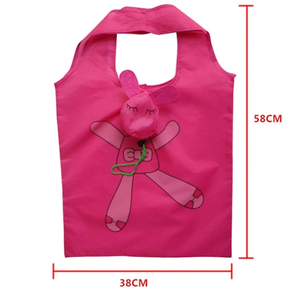 Rabbit Polyester Foldable Shopping Bag 3