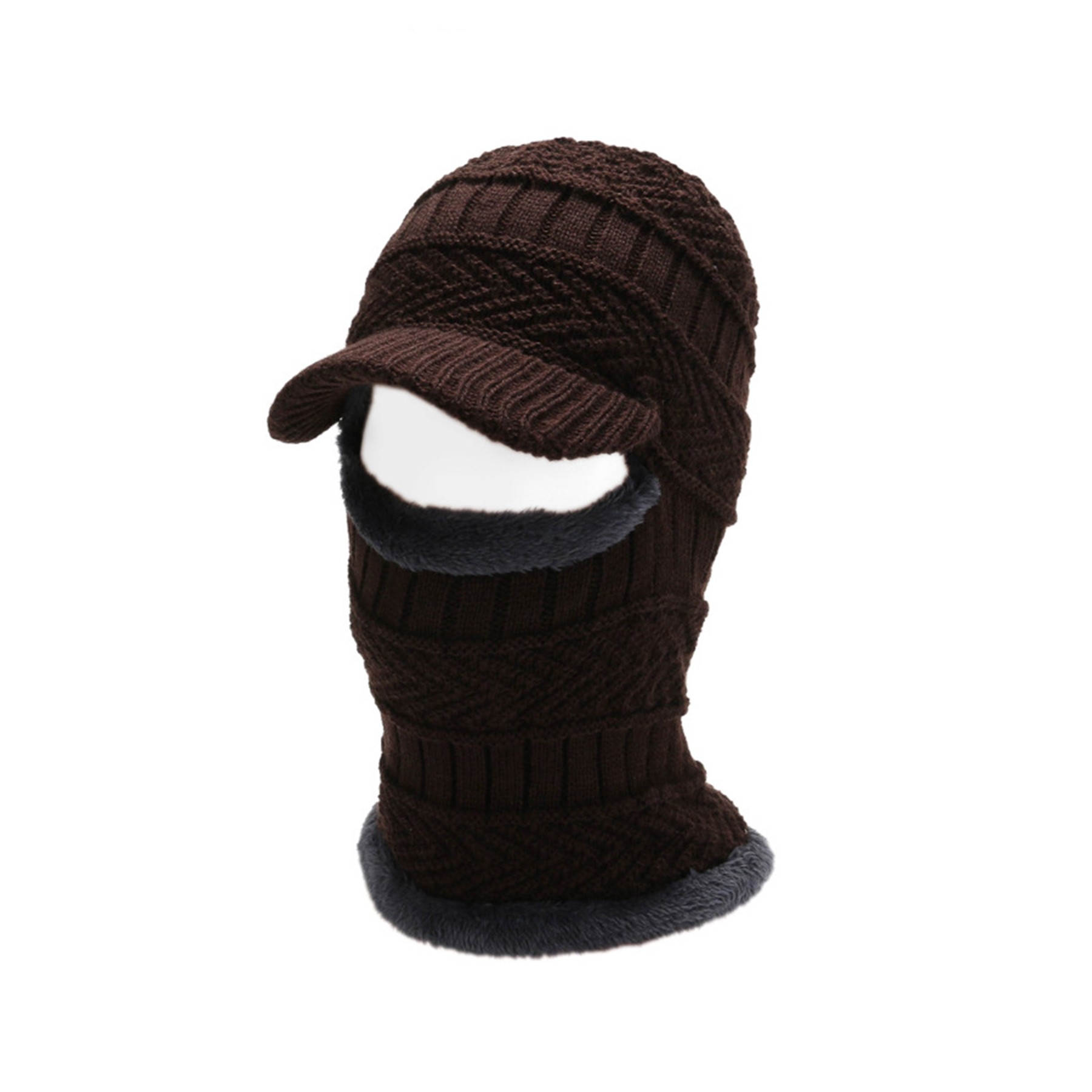 Winter Knitted Balaclava Beanie Hat 4