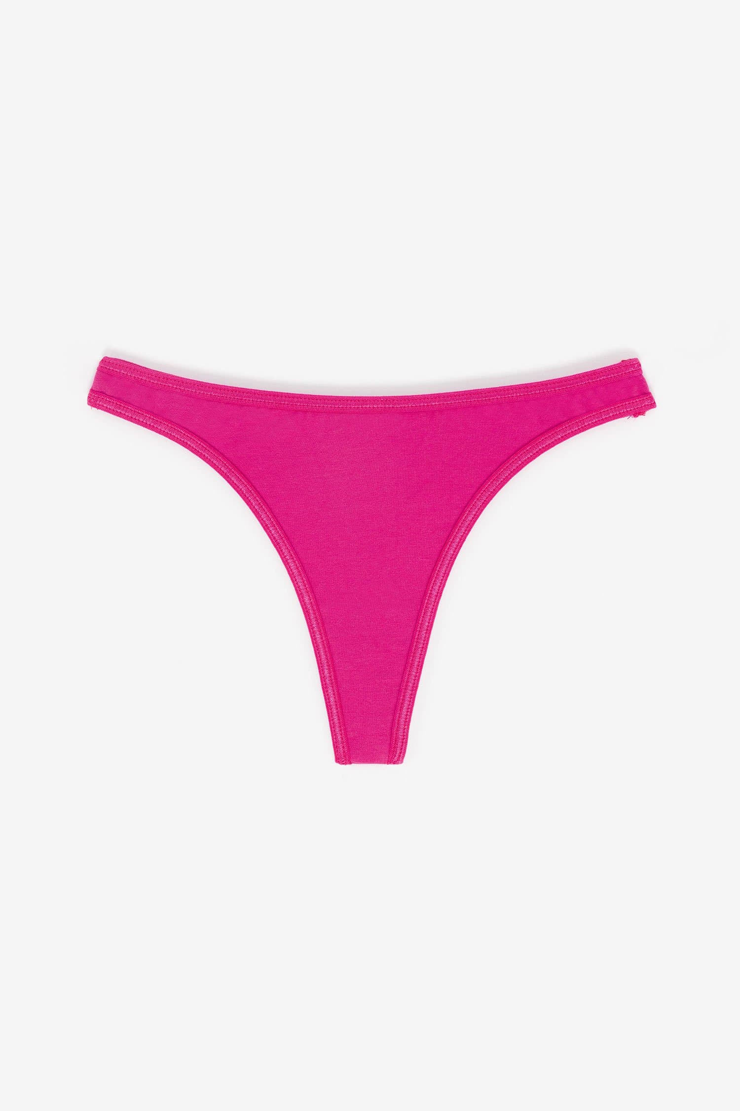COTTON SPANDEX THONG PANTY 7