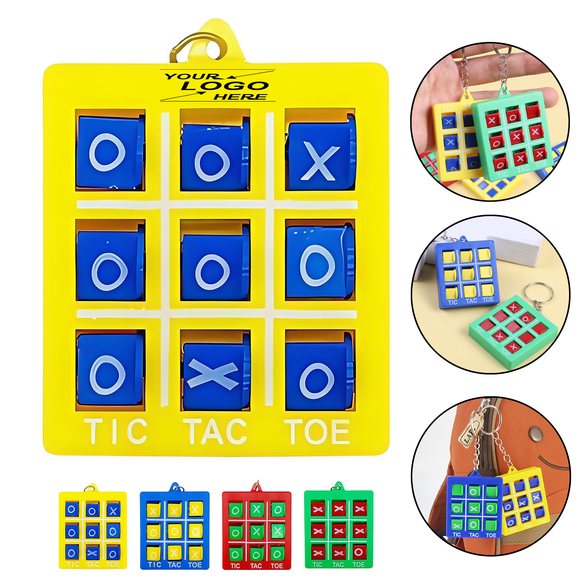 XO Tic Tac Toe Keychain 4