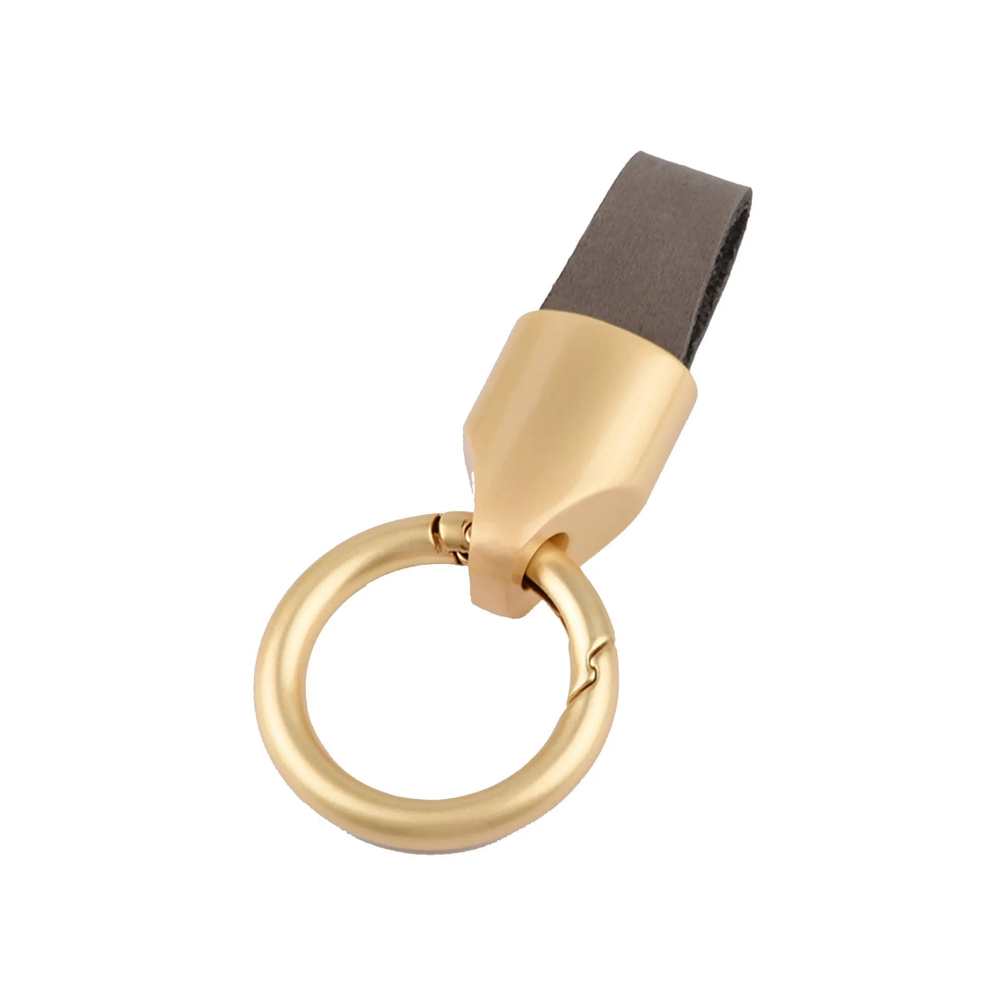 Genuine Leather Keychain for Car Home Key Ring 4