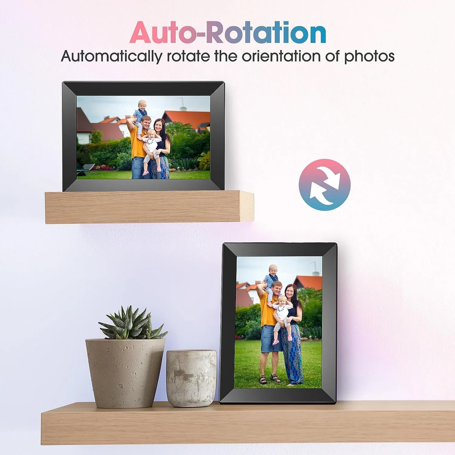 WiFi 10.1" Digital Picture Frame with 1280x800 Resolution 4