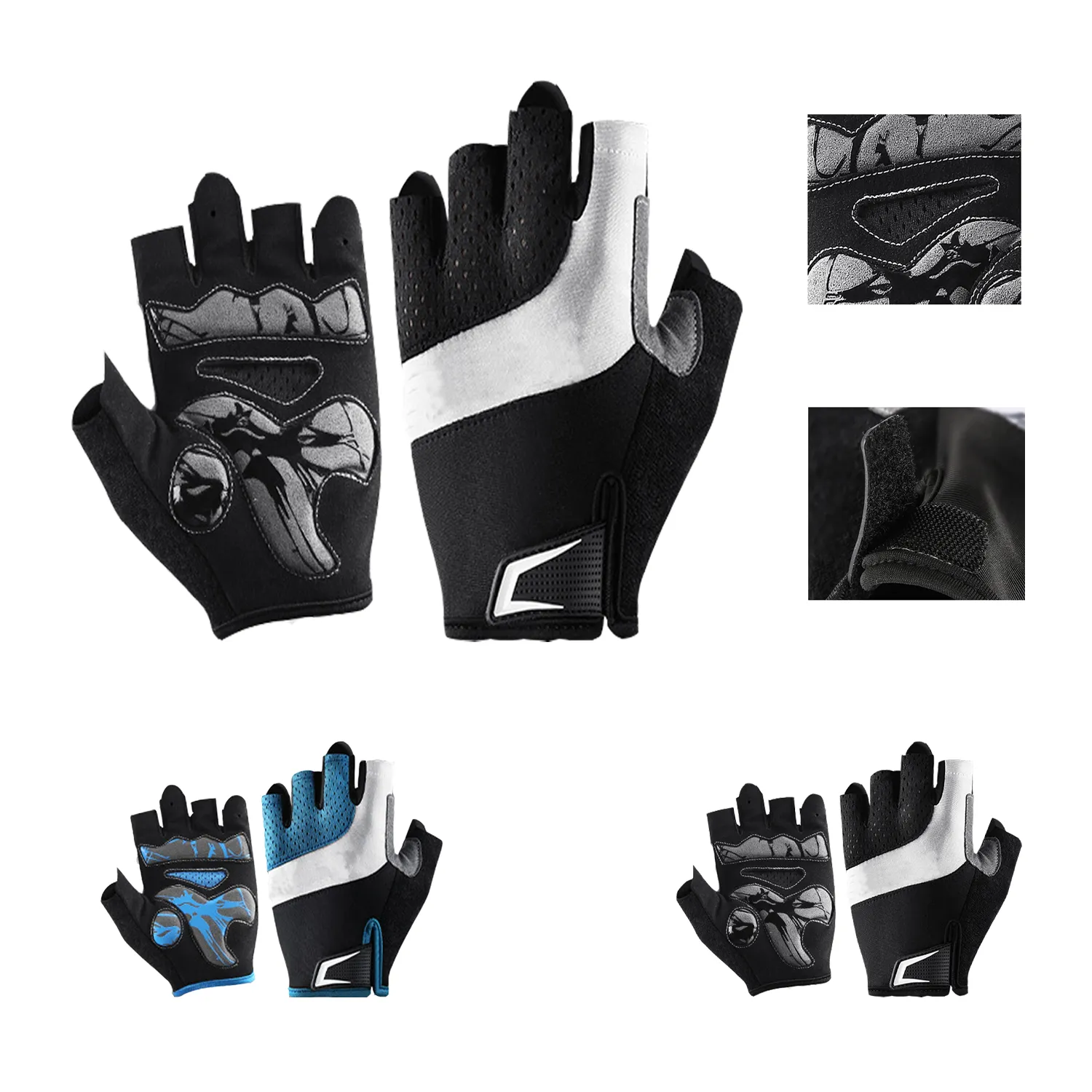 Half-Finger Breathable Bike Gloves 2