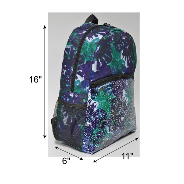 Premium Sublimation Backpack w/ Sequin Pocket 2