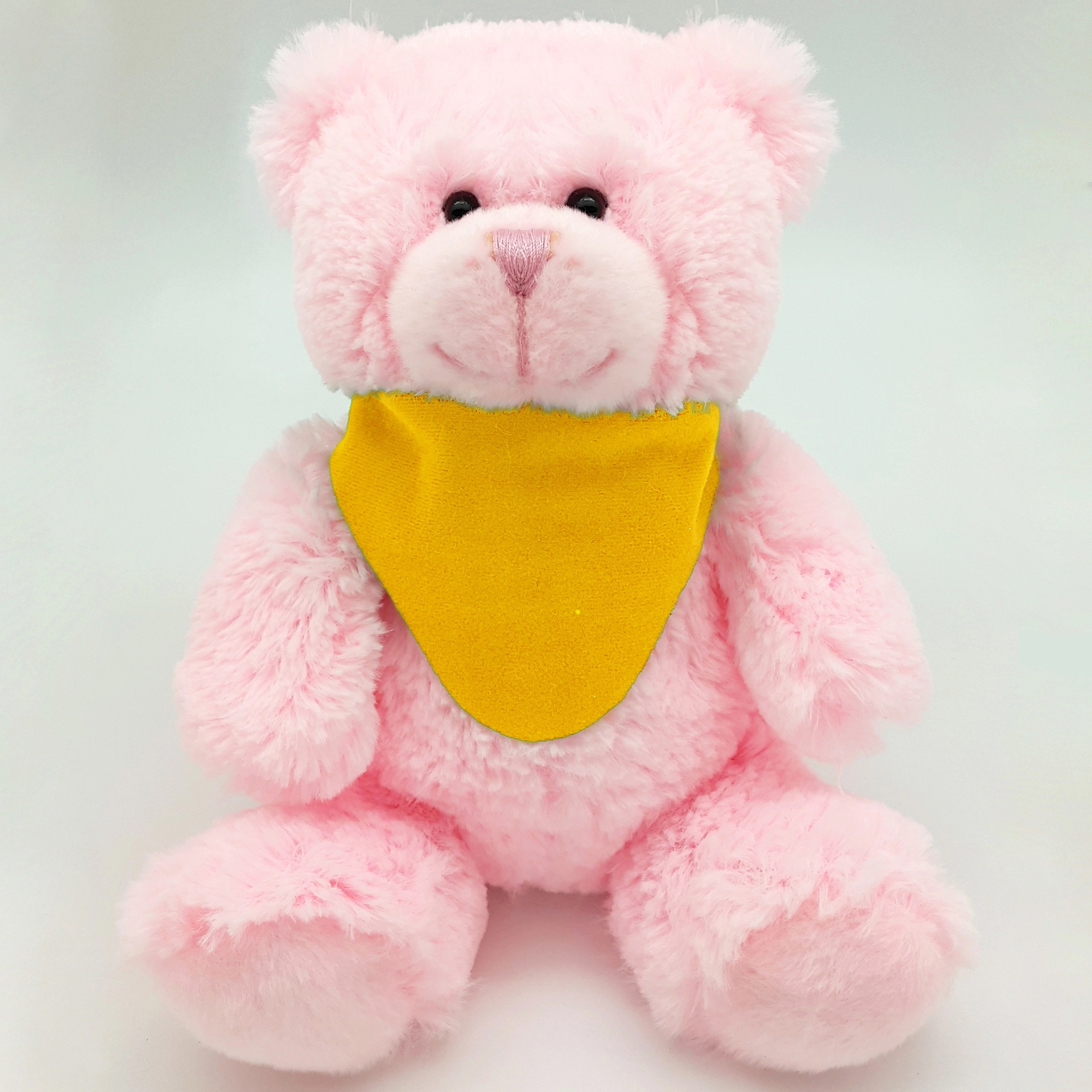 8" Bright Color Pink Bear 16