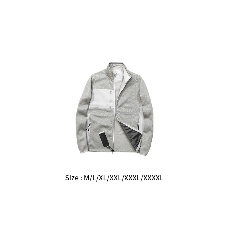 Men's Full-Zip Jacket For Outdoor Activities, Golf 3